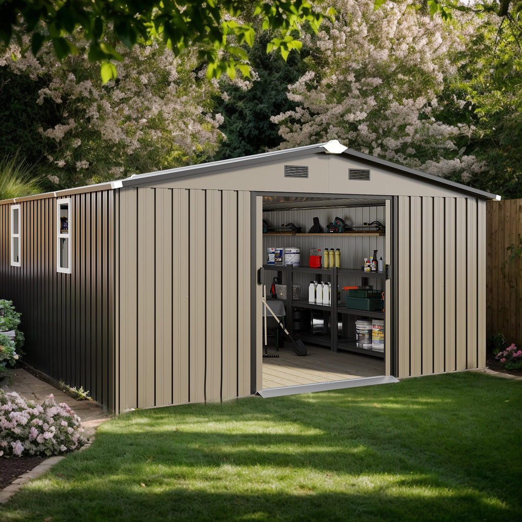 Campcraft 10x12ft Color Steel Plate Storage Shed
