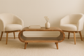 Amaya Nordic Style Oak-ish Coffee Table