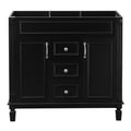 36'' Bathroom Vanity without Top Sink, Cabinet only, Modern Bathroom Storage Cabinet with 2 Soft Closing Doors