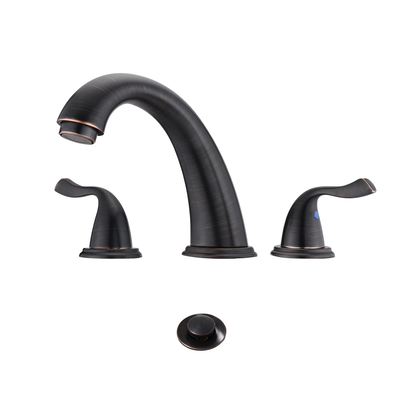 8-Inch 3-Hole 2-Handle Bathroom Sink Faucet, Oil Rubbed Bronze