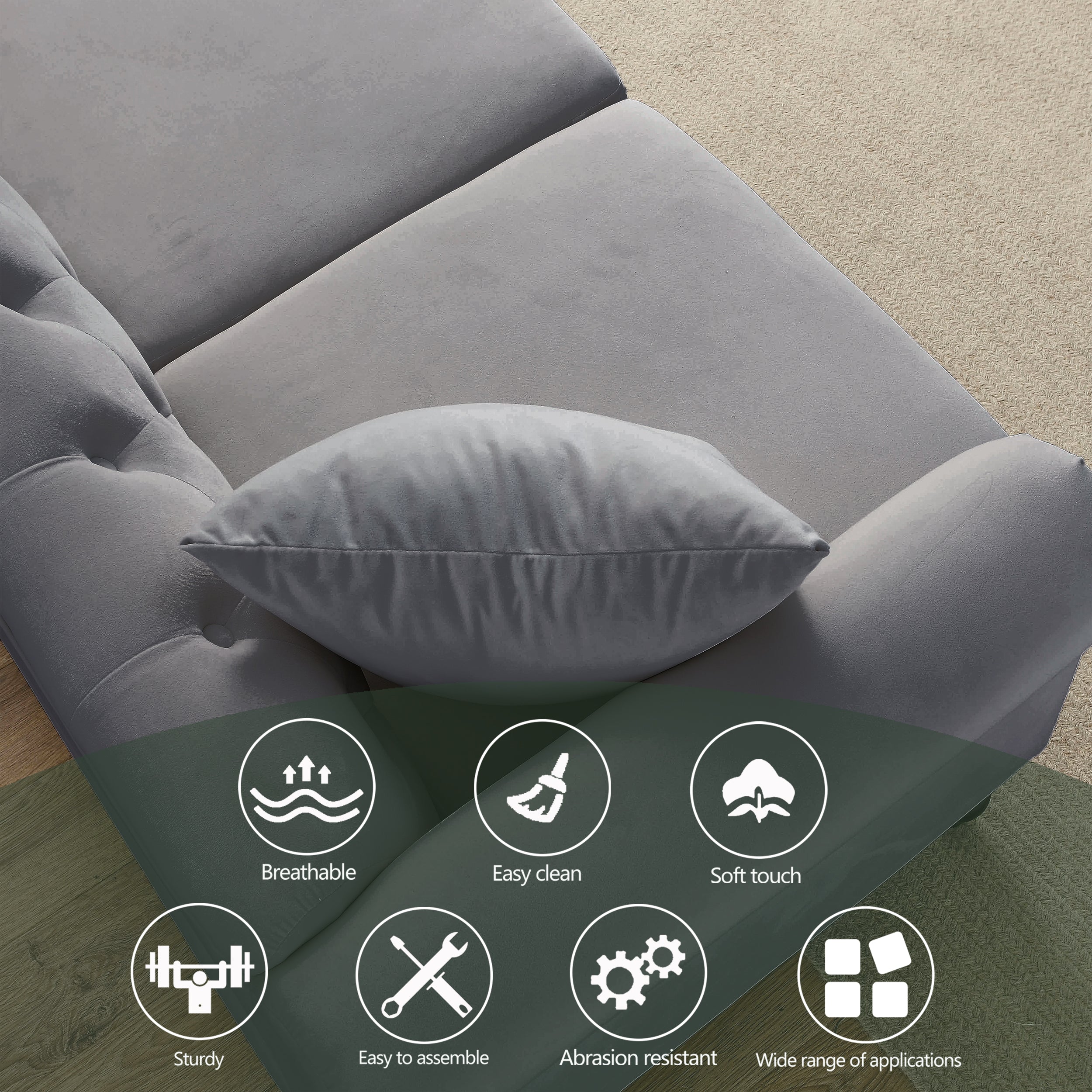79" Chesterfield Sofa