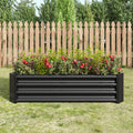Metal Raised Garden Bed for Flowers and Vegetables