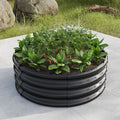 34" Tall Round Raised Garden Bed