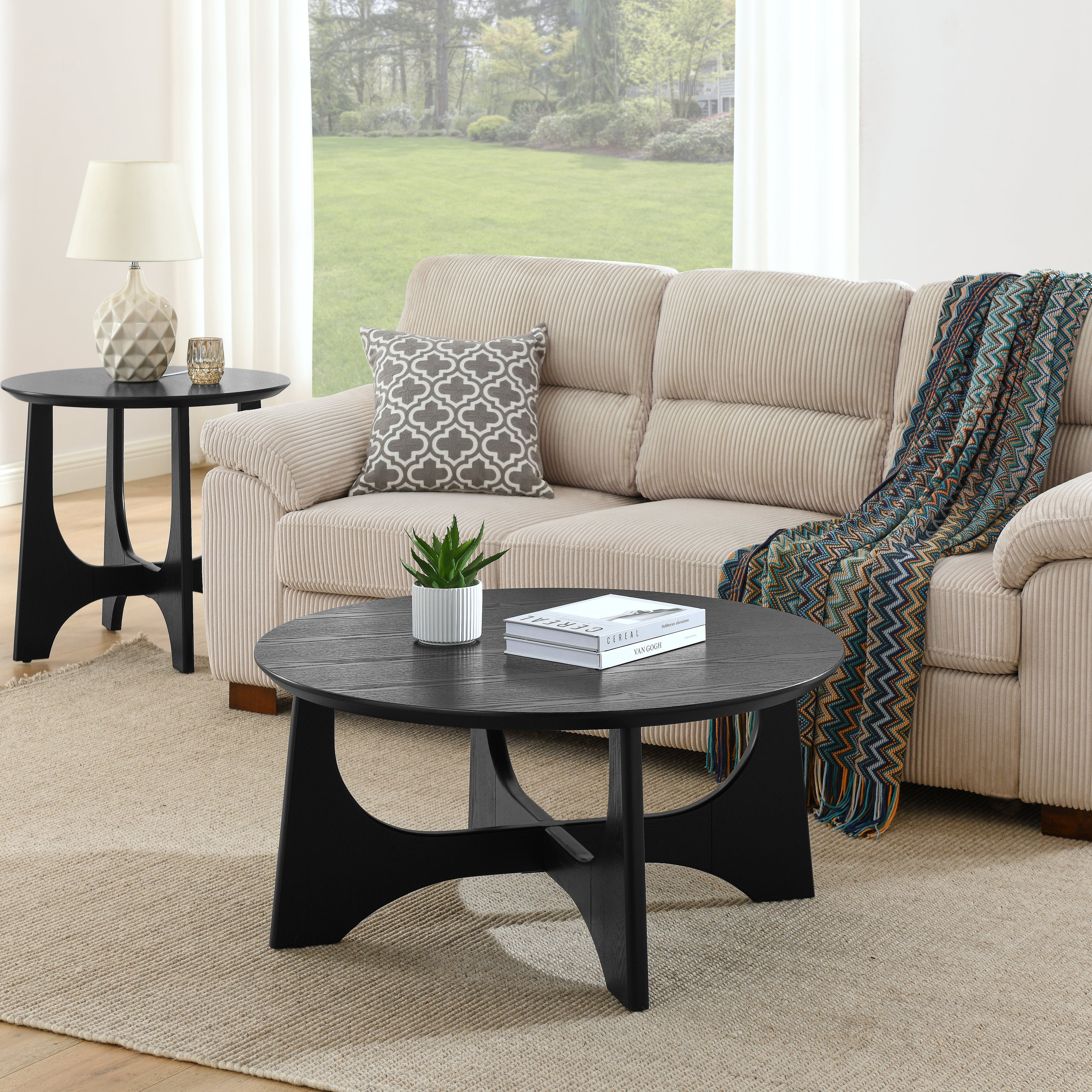 25" Round End Table