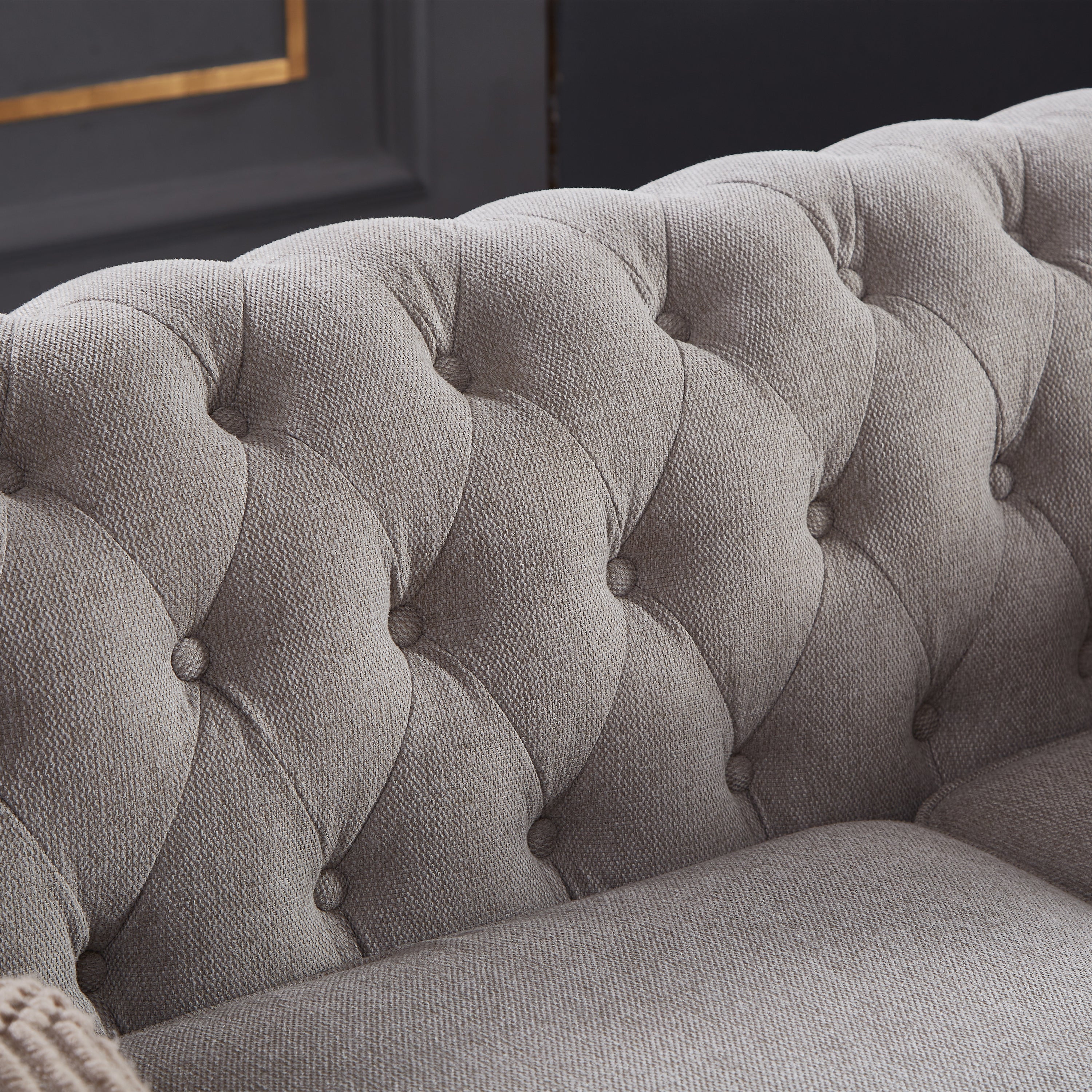 Chesterfield Sofa in Fabric
