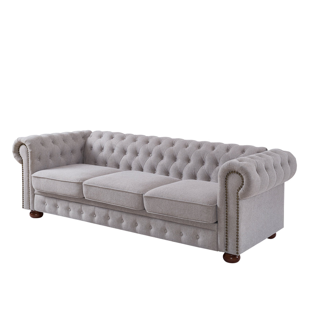 Chesterfield Sofa in Fabric