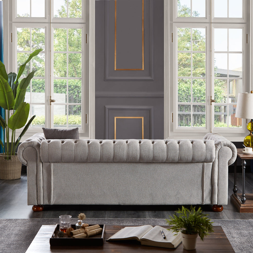 Chesterfield Sofa in Fabric