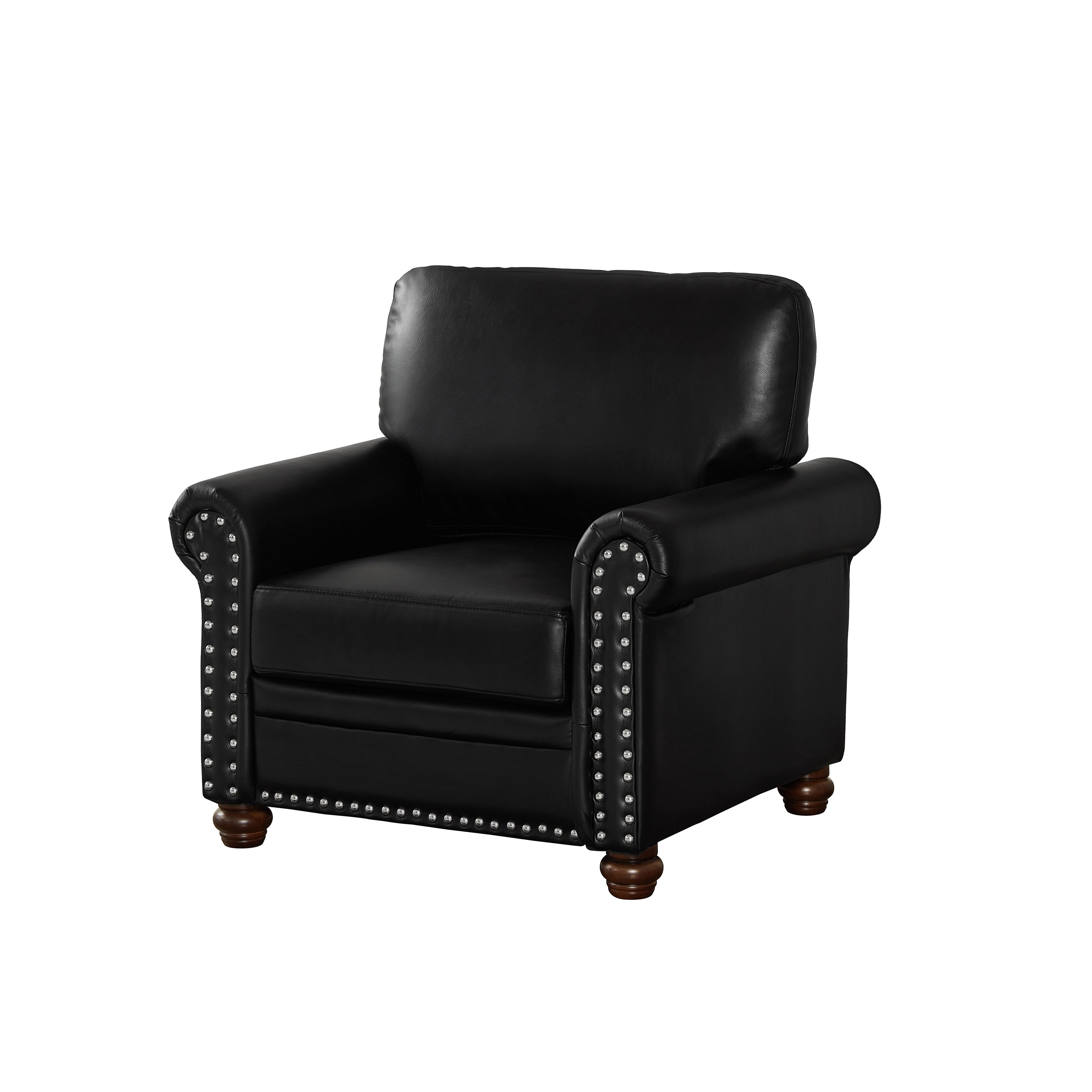 Living Room Sofa Single Seat Chair with Wood Leg