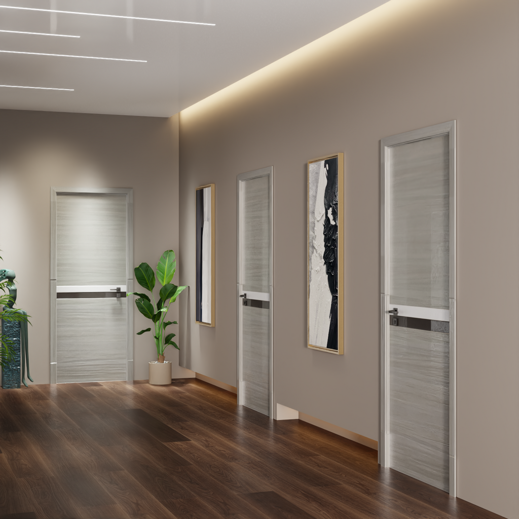 Crazy Elf 36"x84" Melamine Integrated Door Slab