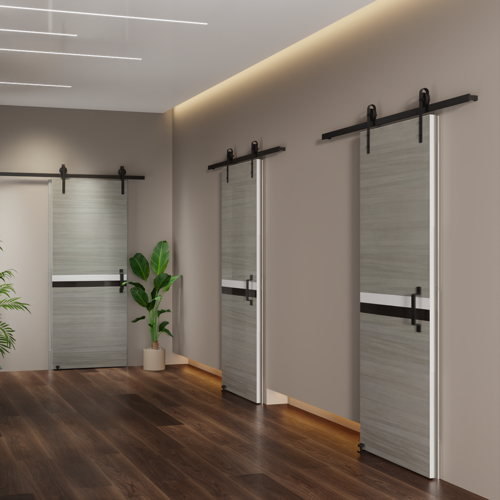 Crazy Elf 24" x 80" Melamine Integrated Door Slab