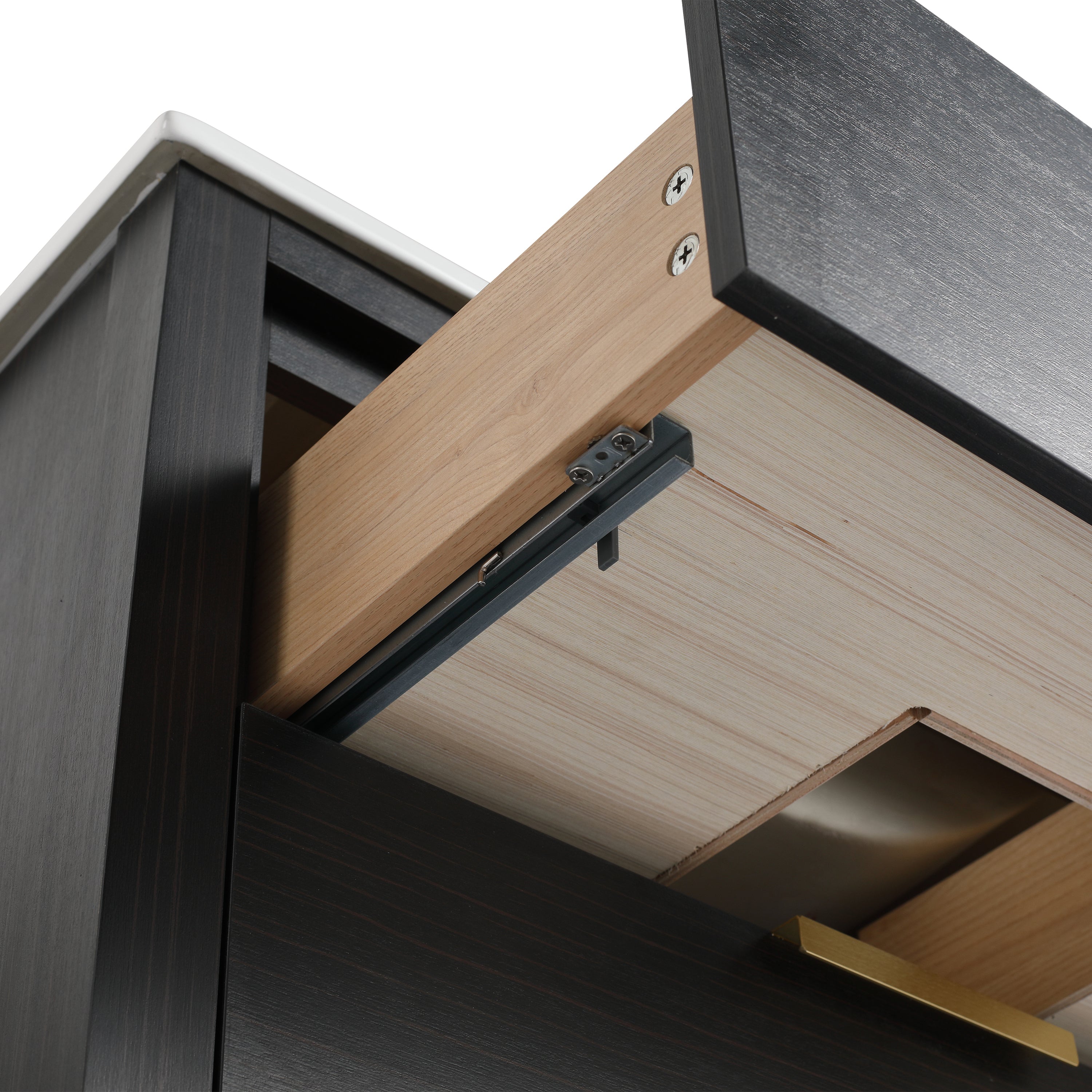 30 Inch Bathroom Vanity Plywood With 2 Drawers