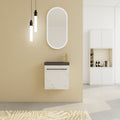 20'' Floating Wall-Mounted Bathroom Vanity with Resin Sink
