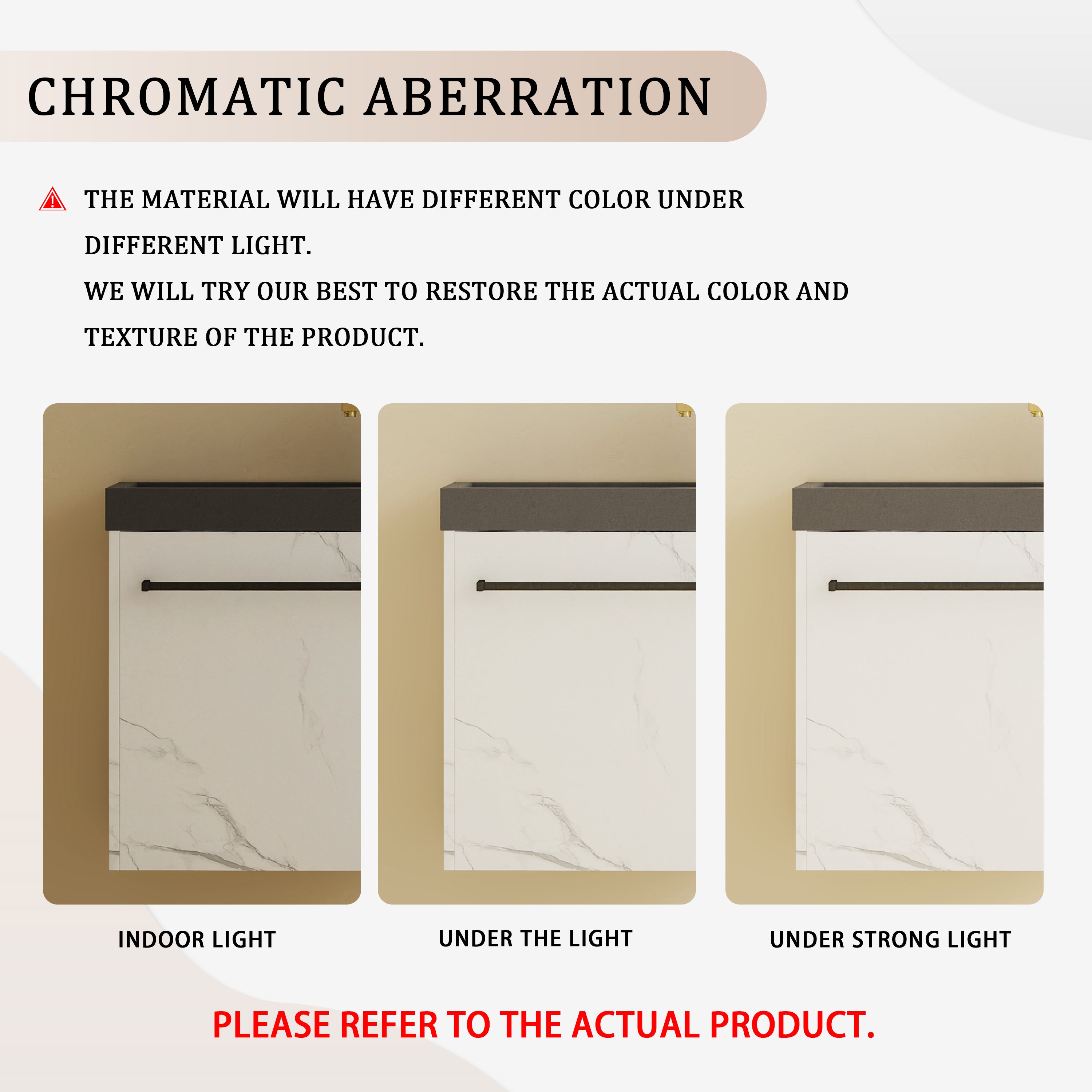 20'' Floating Wall-Mounted Bathroom Vanity with Resin Sink