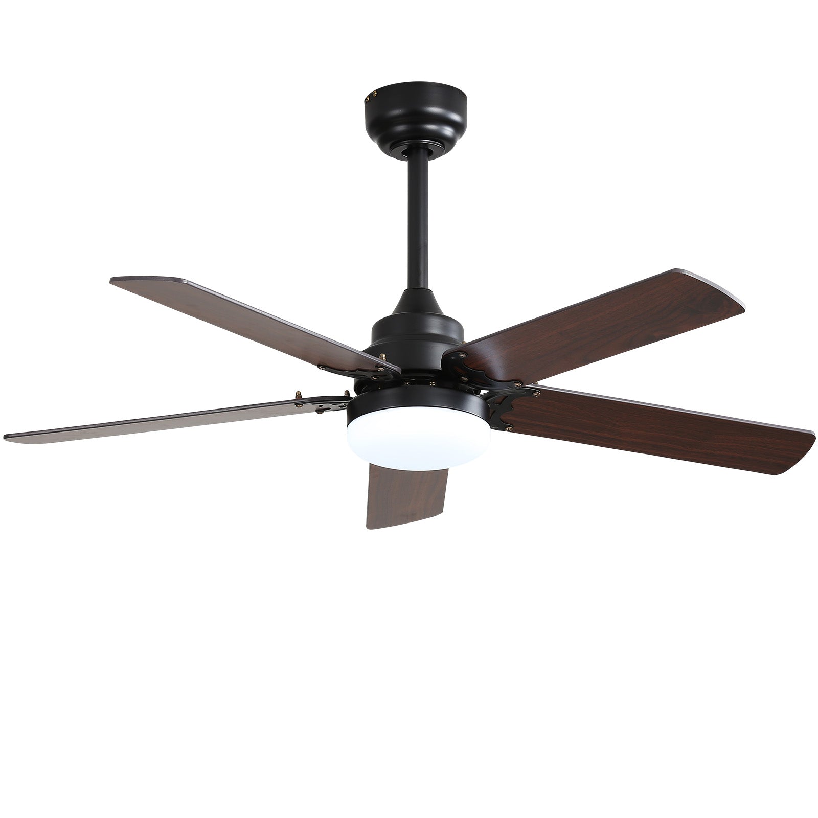 42 Inch Modern Ceiling Fan with LED Light and Remote Control