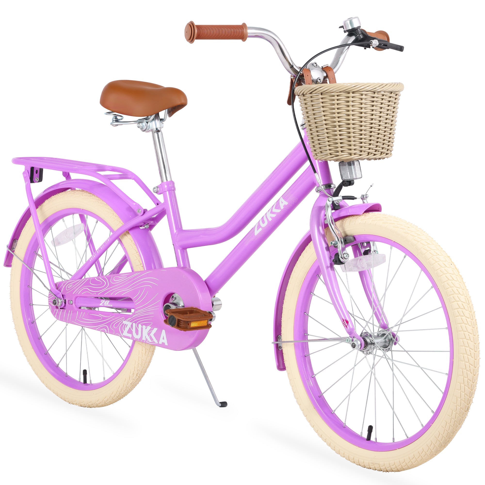 Girls Bike with Basket for Ages 7-10 Years - 20 Inch Wheels