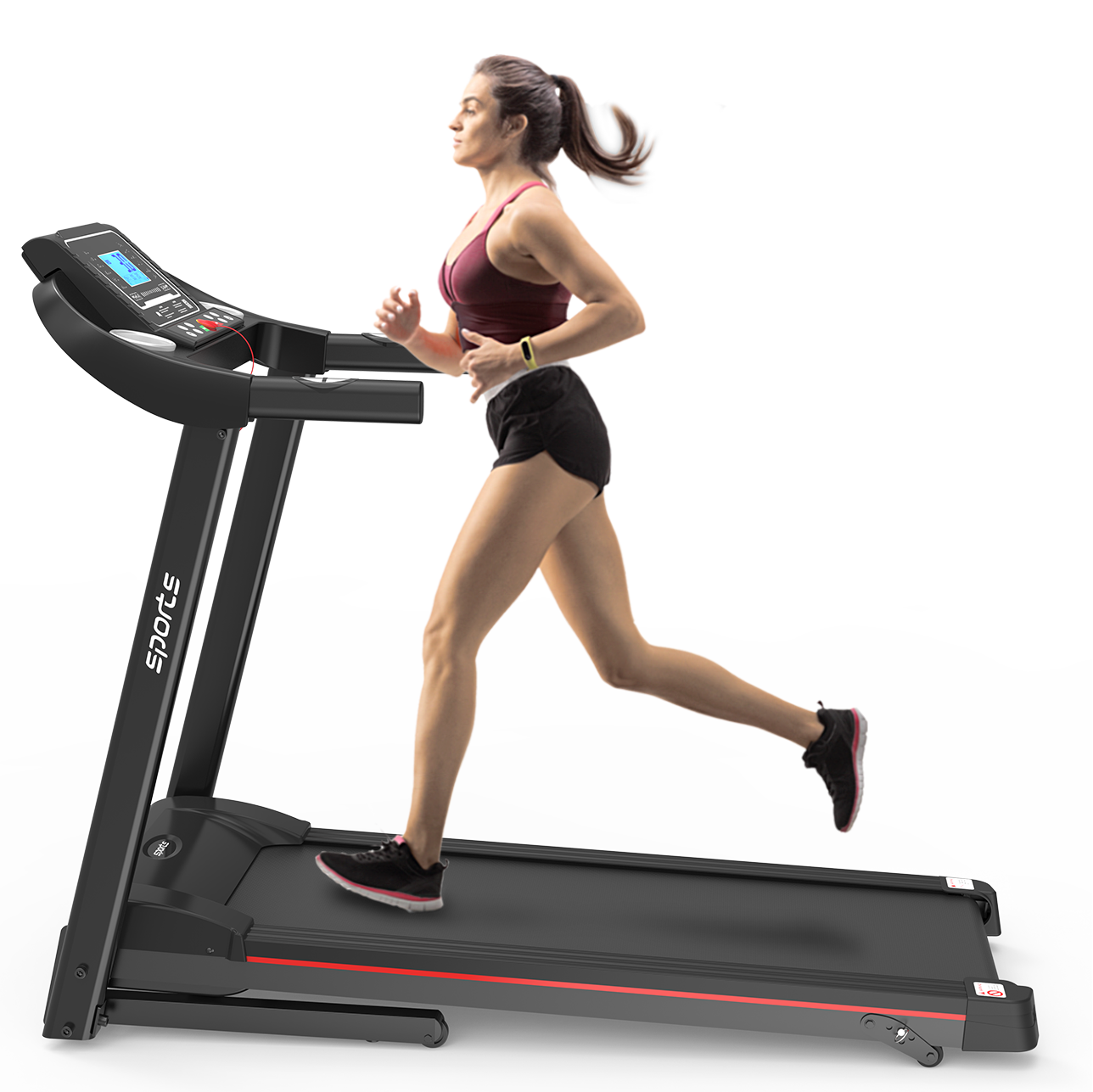 Fitshow App Home Foldable Treadmill with Incline