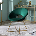 Slatina Silky Velvet Upholstered Accent Chair