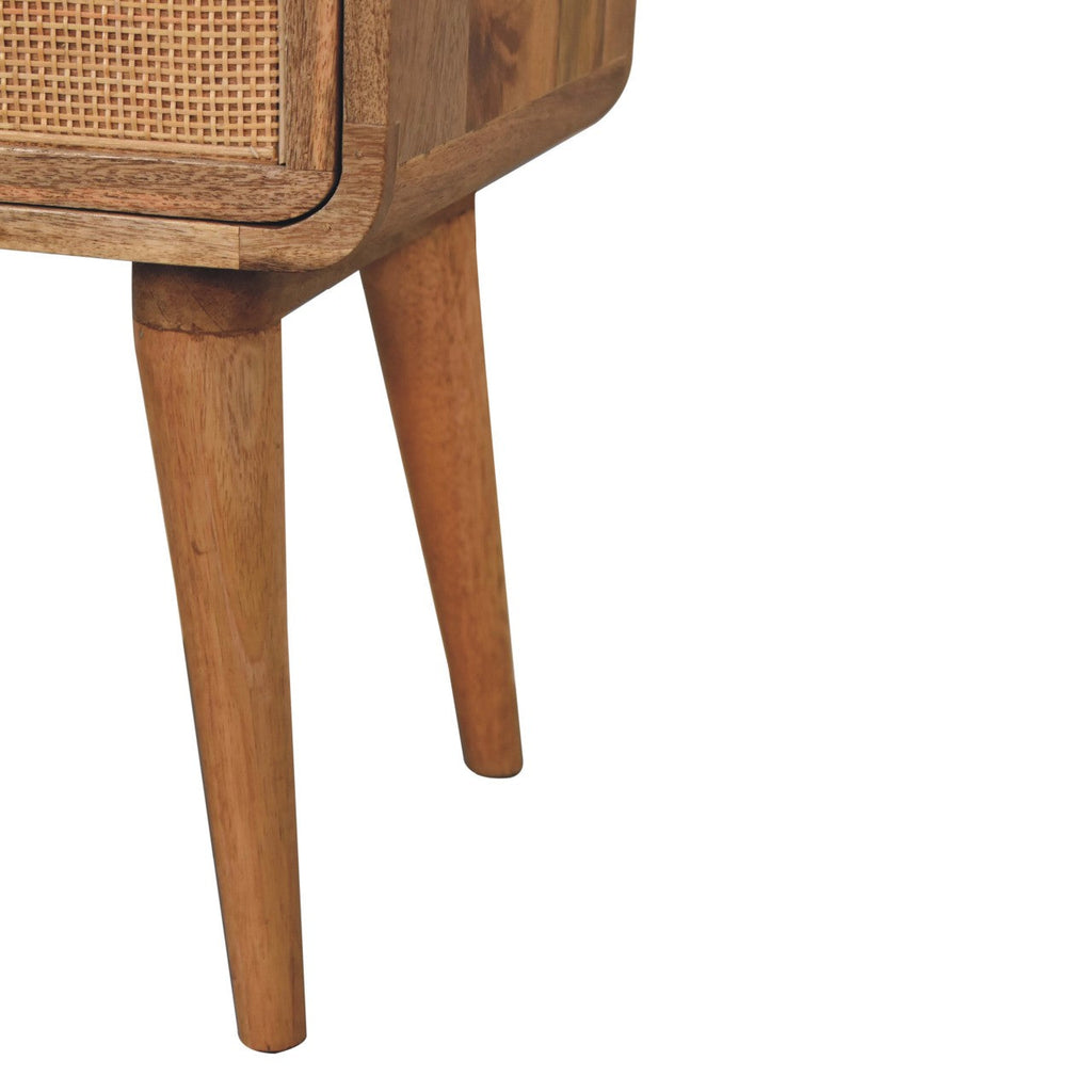 Close-Knit 2-Drawer Nightstand, Nordic Legs