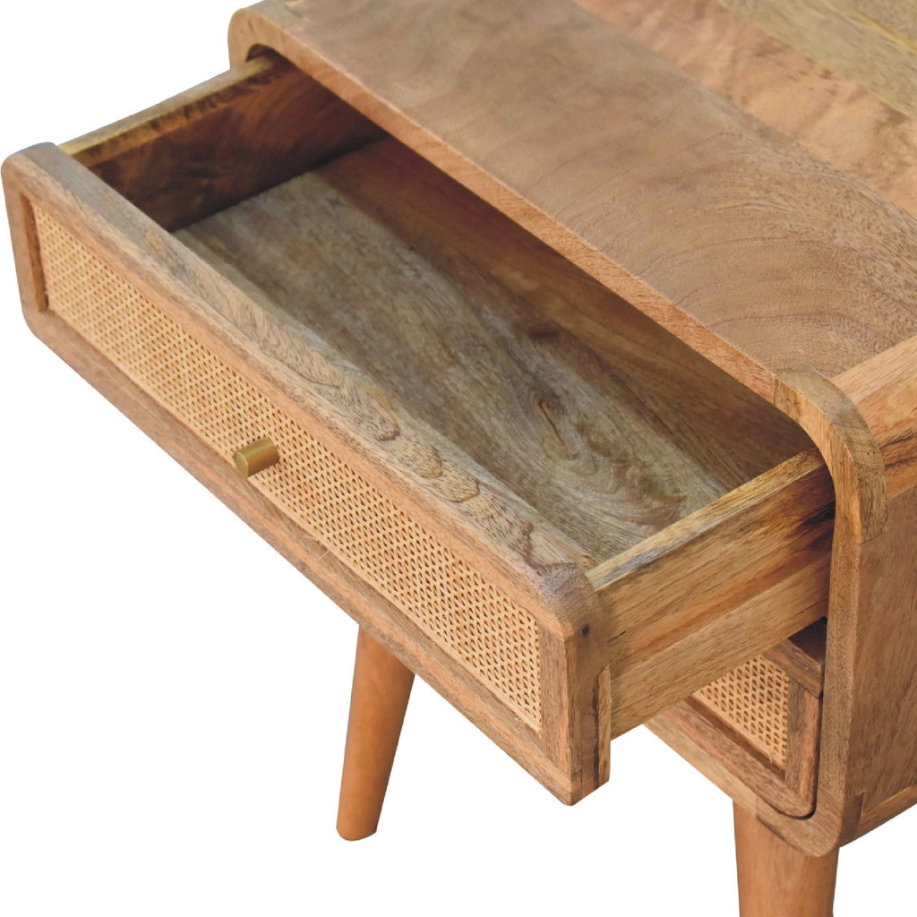 Close-Knit 2-Drawer Nightstand, Nordic Legs