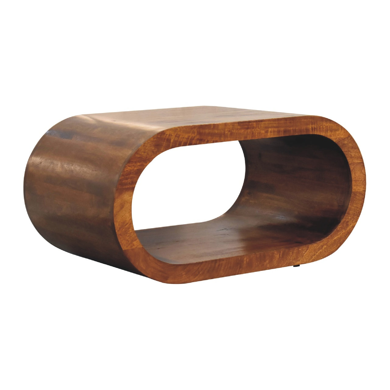 Amaya Coffee Table, Oval, Chestnut