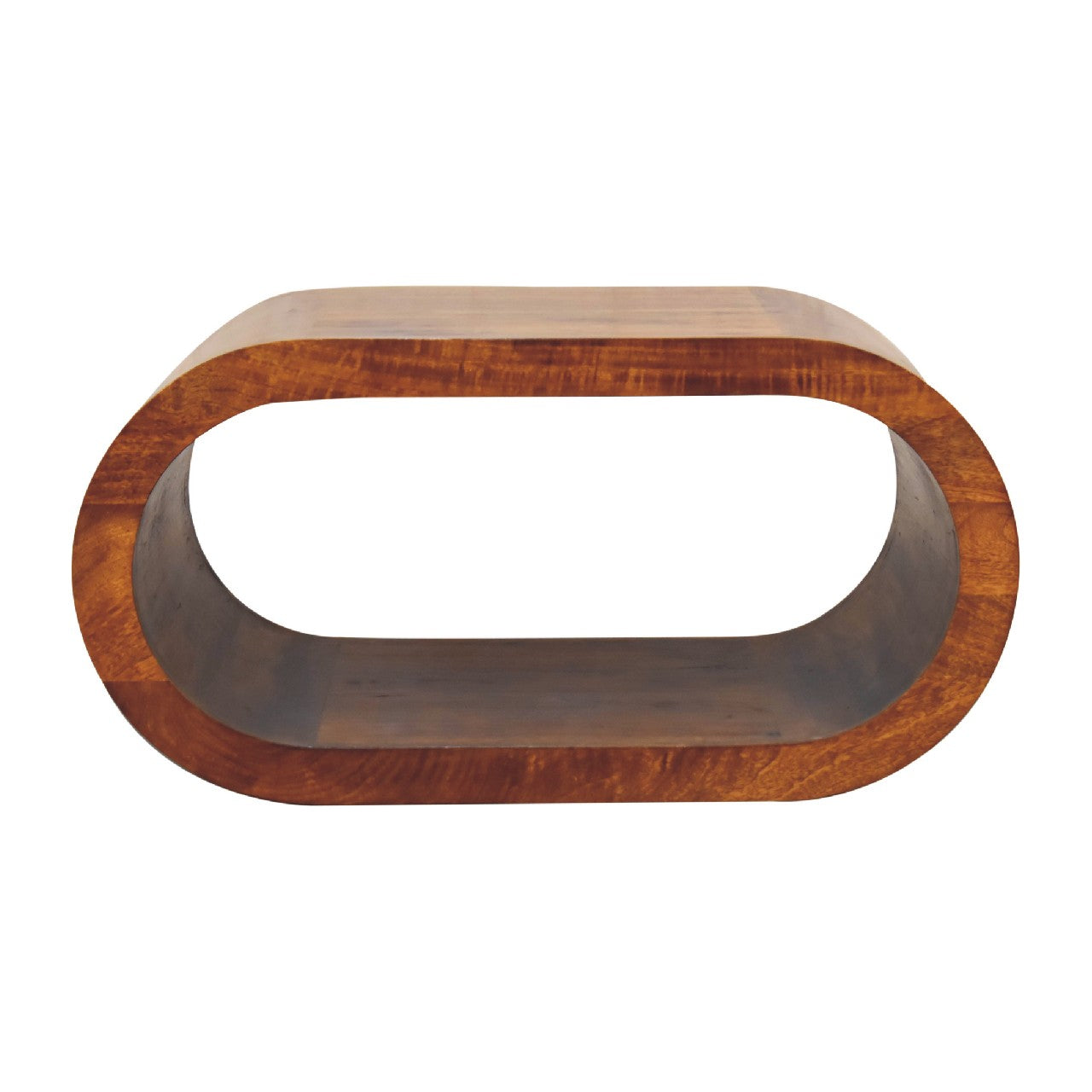 Amaya Coffee Table, Oval, Chestnut