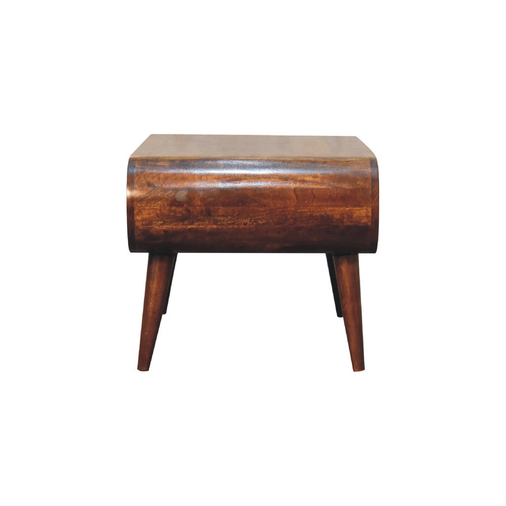 Open Chestnut Coffee Table, Nordic Legs