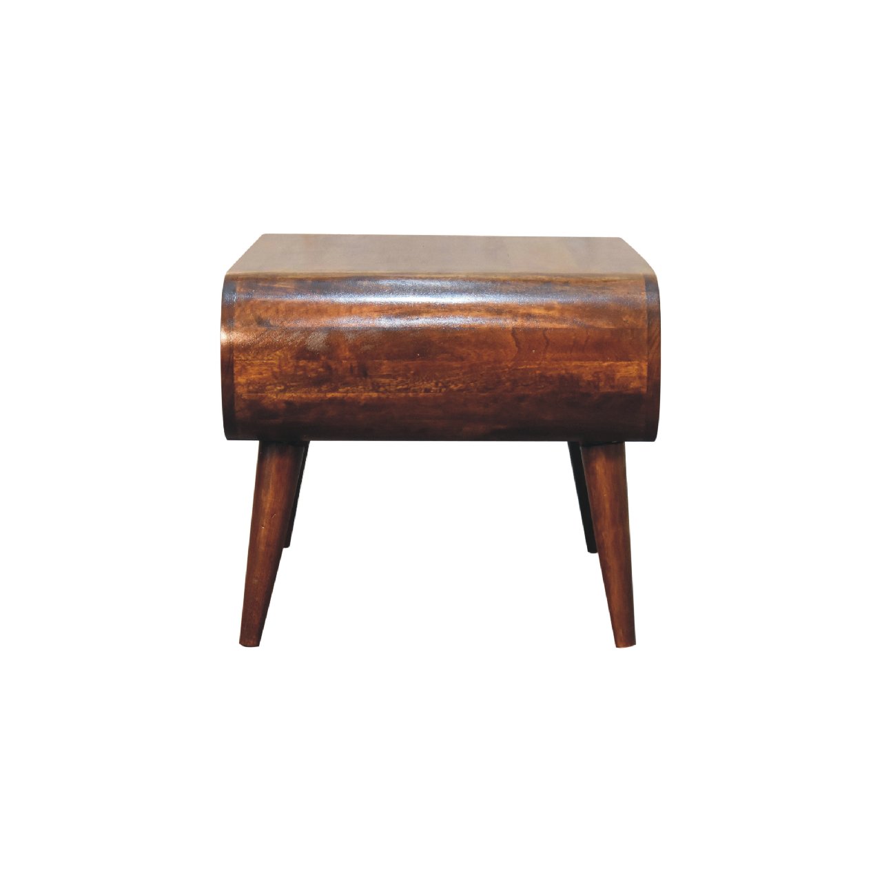 Open Chestnut Coffee Table, Nordic Legs