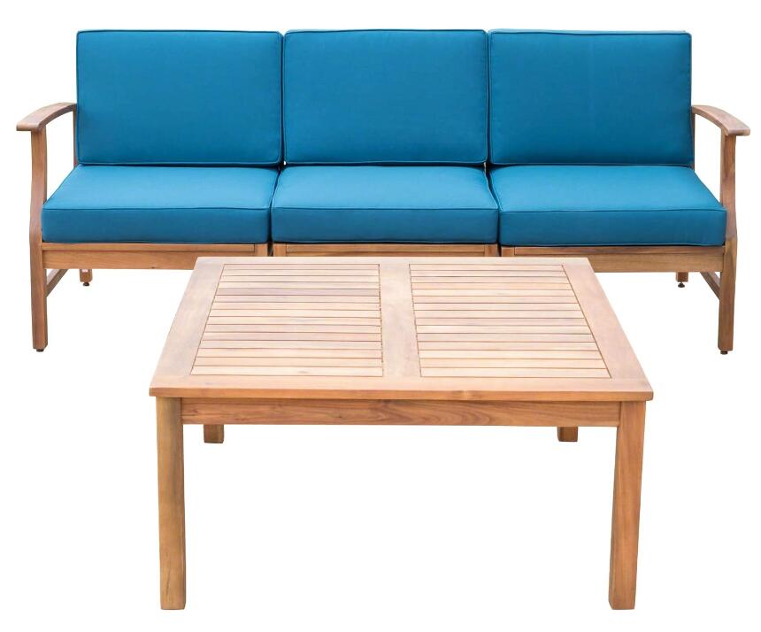 Perla 3 Seater Sofa and Table Set