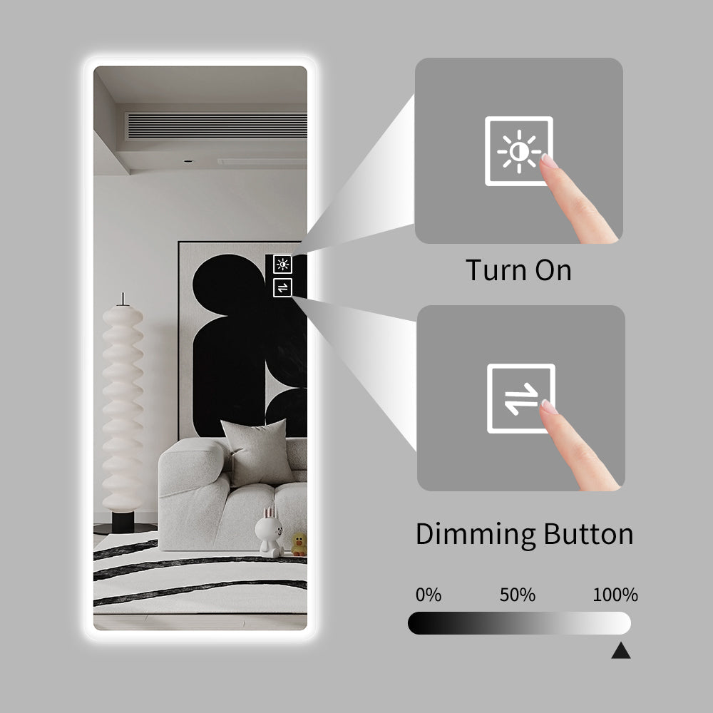 Lighted Full Length Mirror