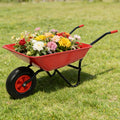 Steel Tray Wheel Barrow Trolley