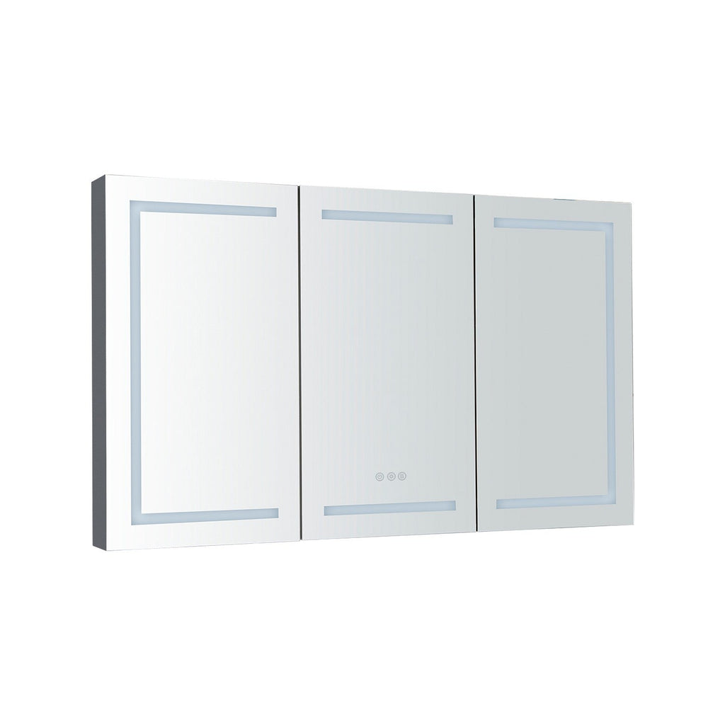 60 x 36 Inch LED Lighted Bathroom Medicine Cabinet