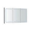 60 x 36 Inch LED Lighted Bathroom Medicine Cabinet