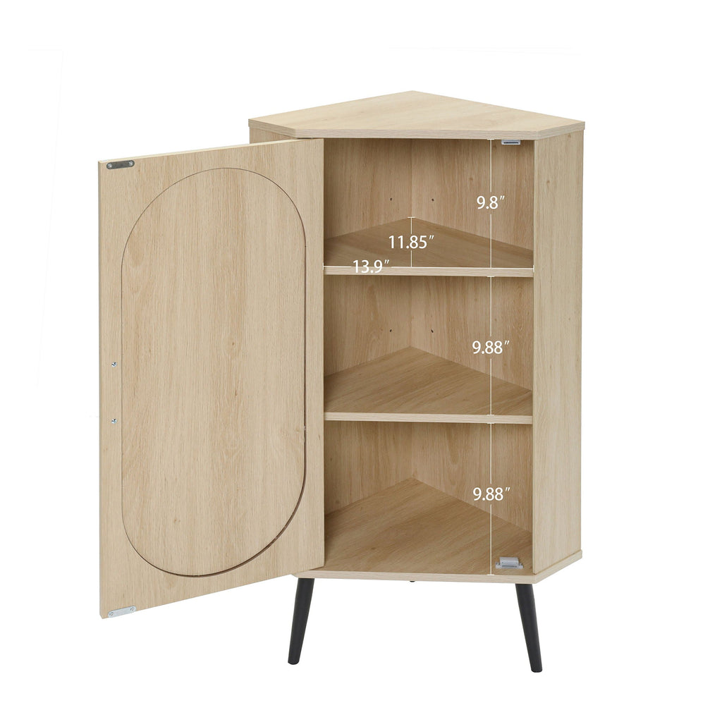 Freestanding Corner Corner Cabinet For Living Room