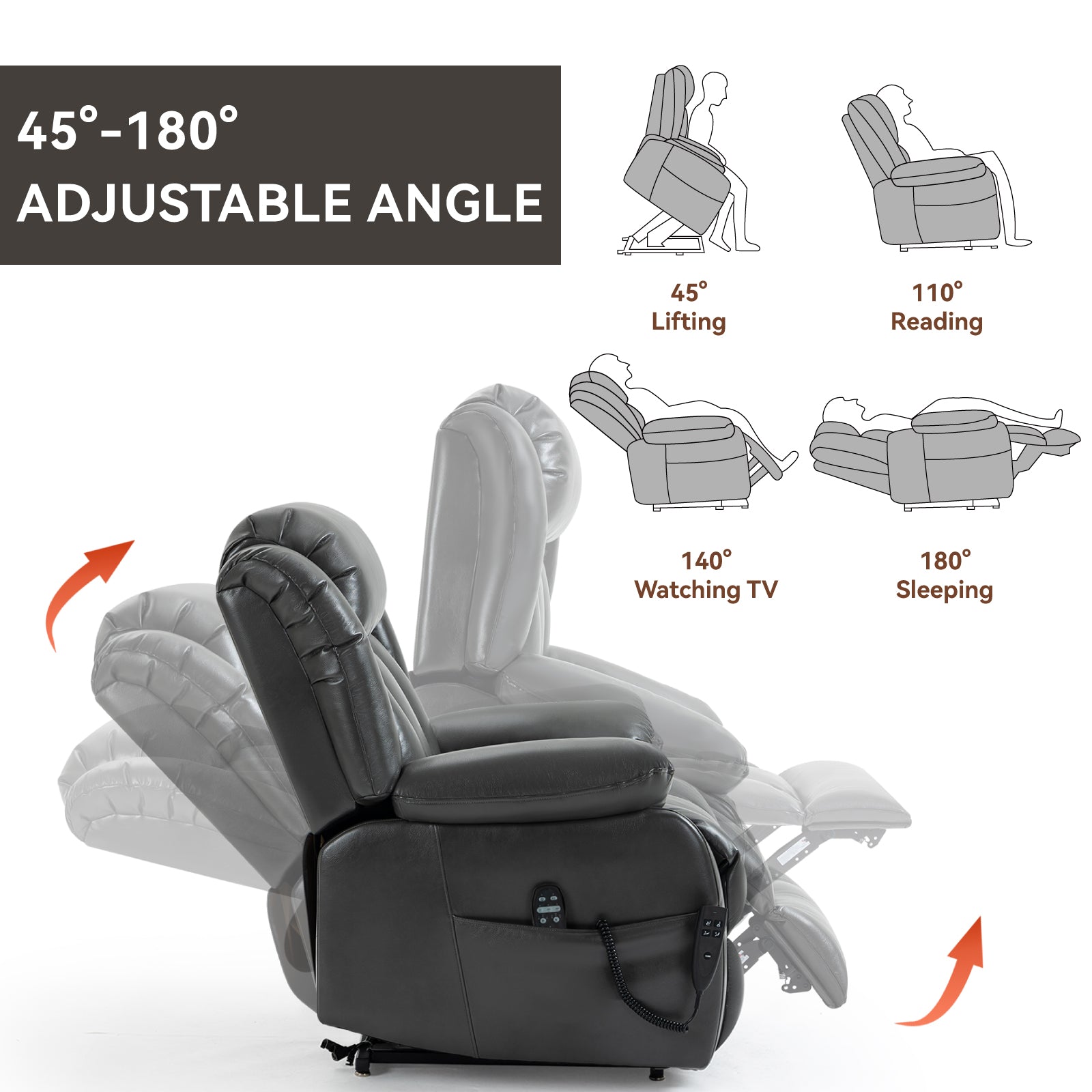 Dual Motor Electric Recliner Chair