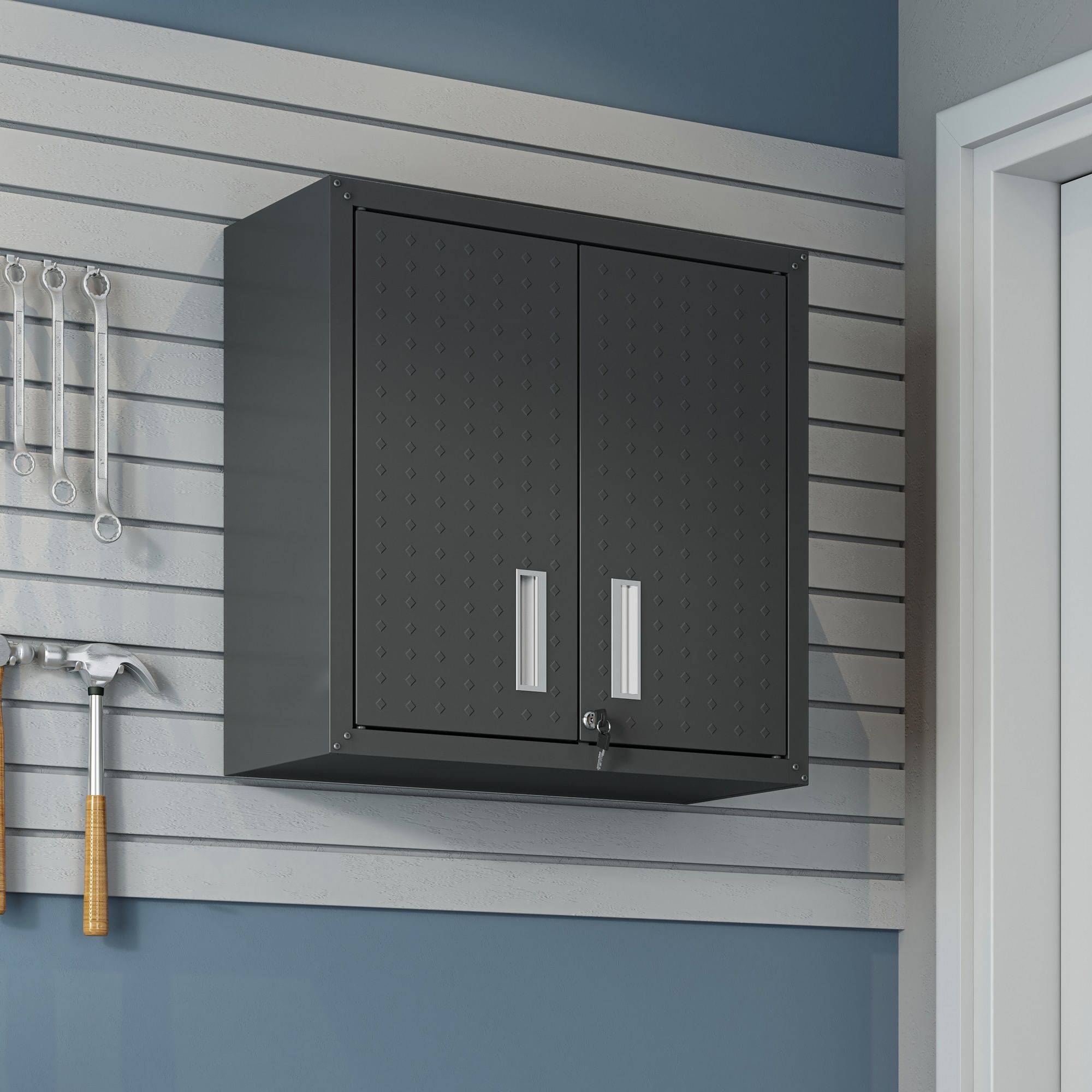 Fortress - Floating Garage Cabinet