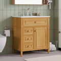30" Bathroom Vanity with Sink and Wood Vanity Cabinet