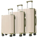 GigaTech 3-Piece Expandable Hard Shell Luggage Set with TSA Lock