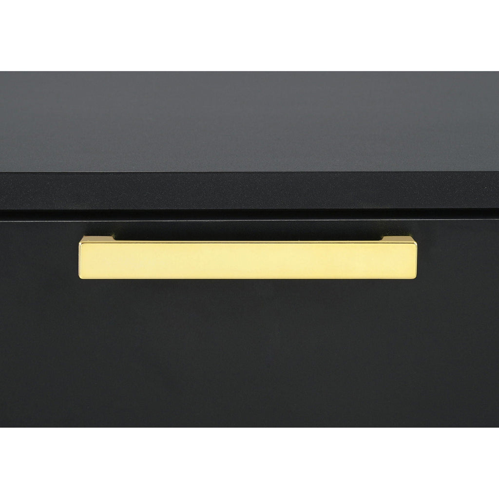 Lexie - 6 Drawer Rectangular Dresser - Black