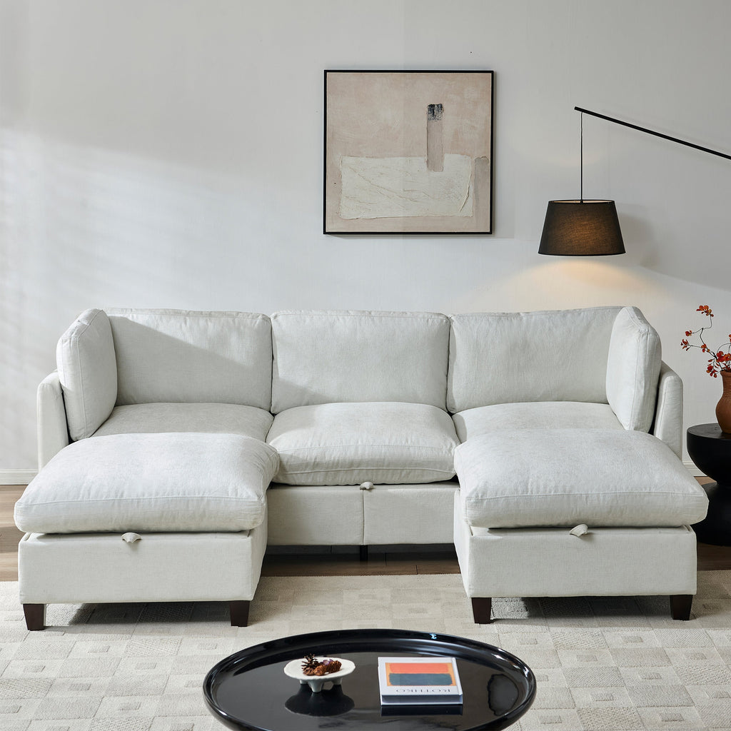 96.5" Sectional Couch for Living Room