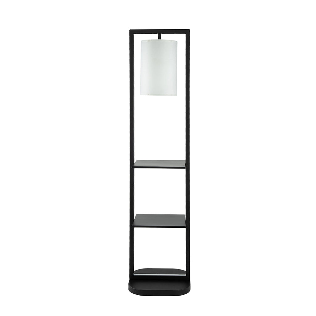 Two Tiered Vertical Shelving Stand with Light