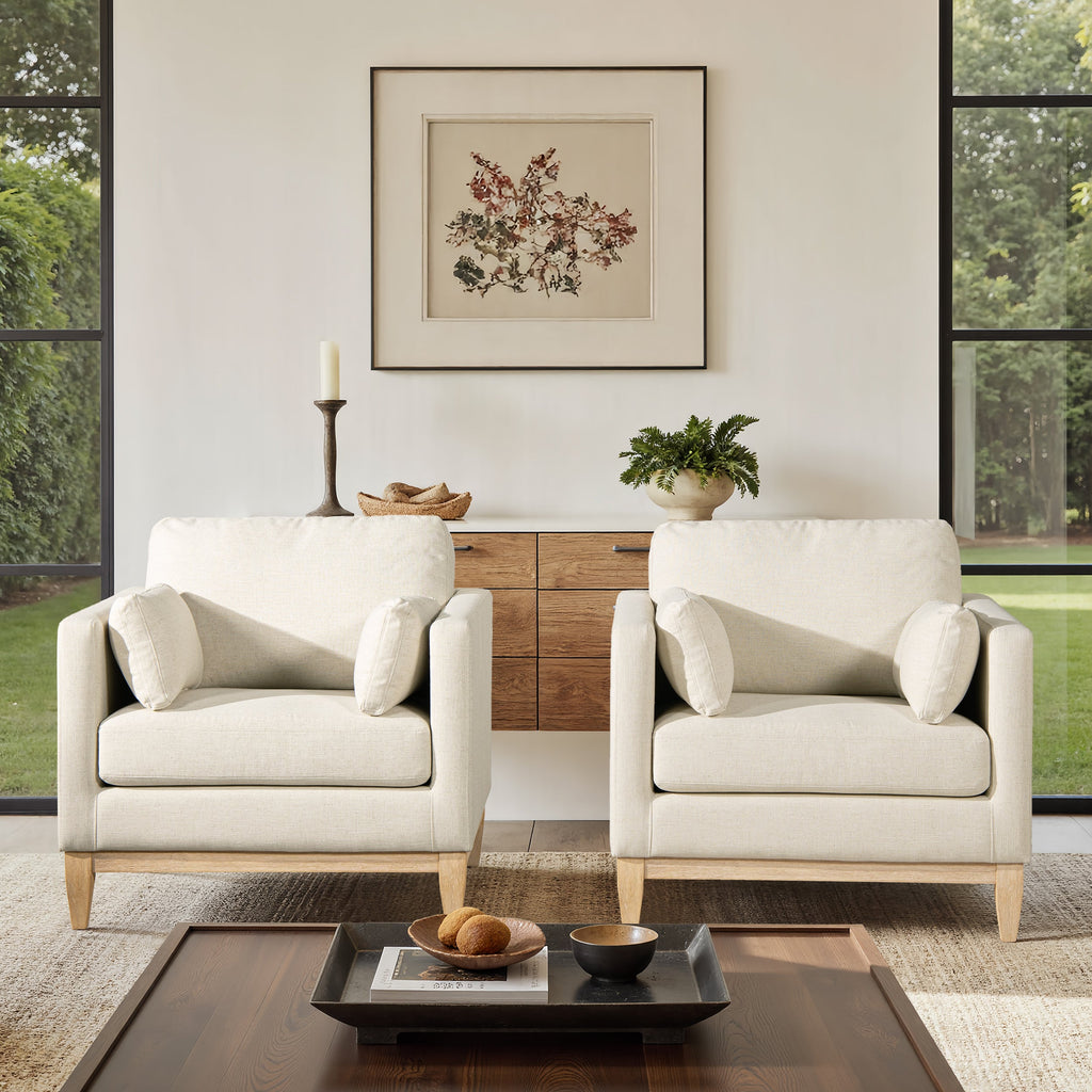 Knox 36" Modern Farmhouse Arm Chair