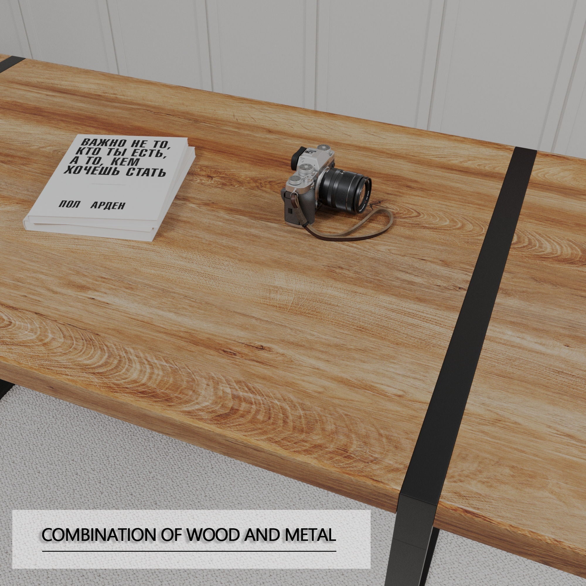 Rectangular Dining Table, 4 - 6 Person Capacity - Wood