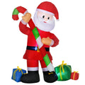 HOMCOM 6ft Christmas Inflatables Outdoor Decorations