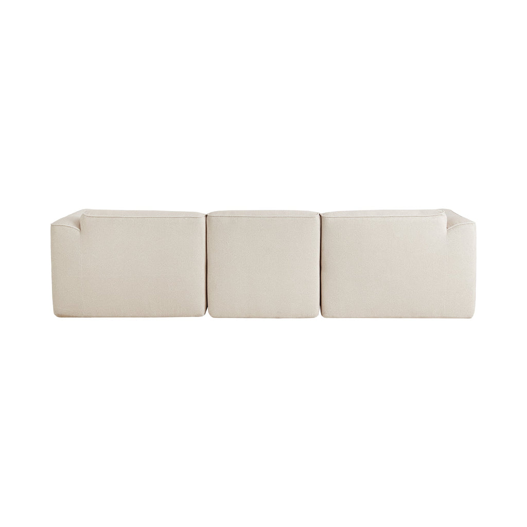 U_Style Luxury Living Room Double-Needle Cut Velvet Sofa