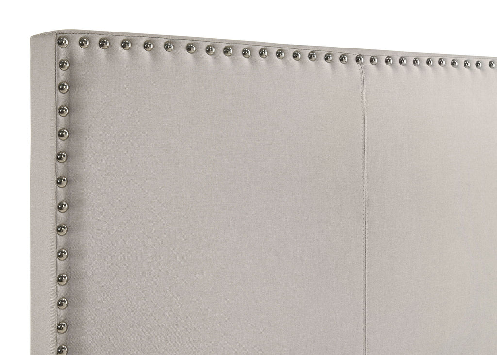 Boyd Upholstered California King Panel Bed Ivory
