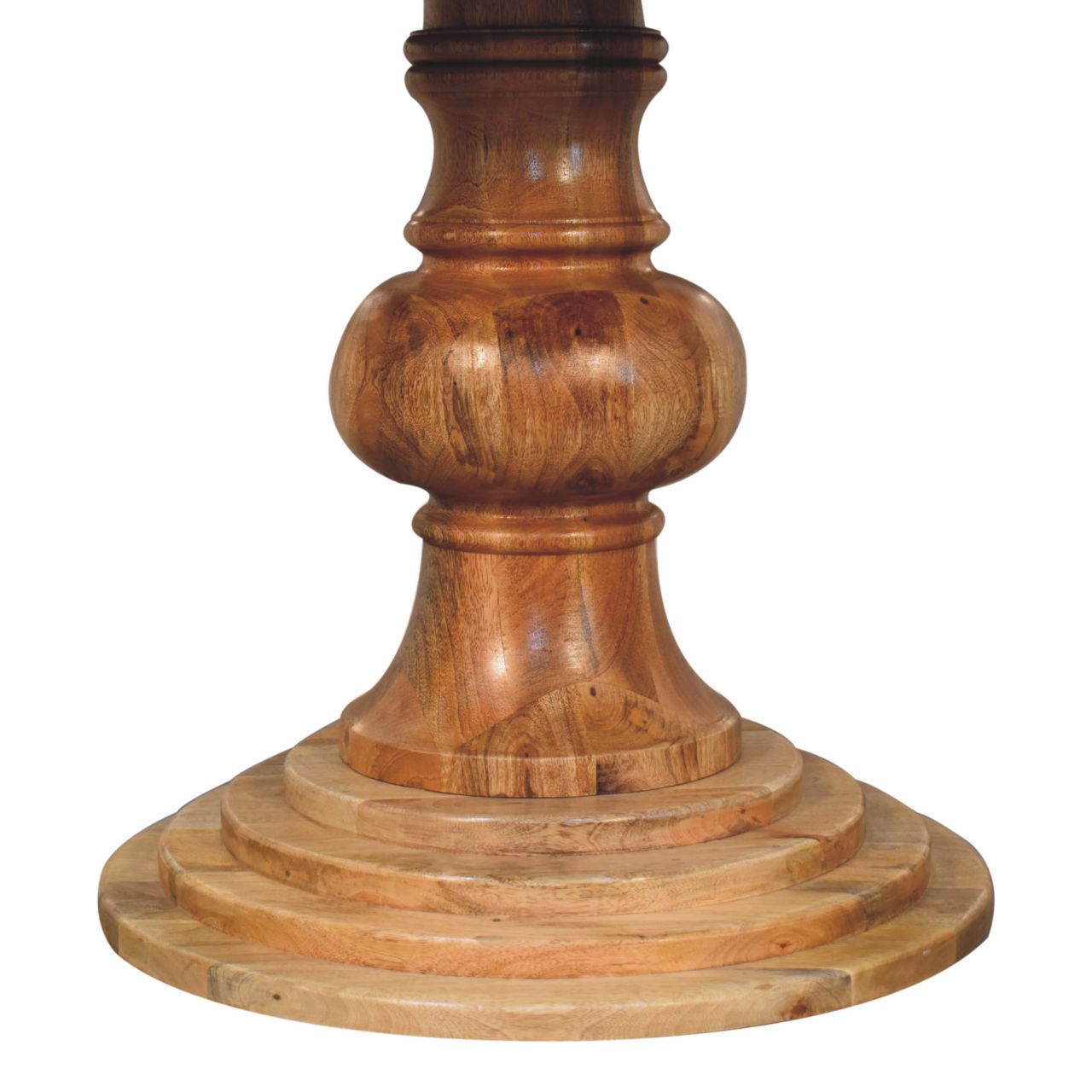Solid Wood Round Turned Dining Table