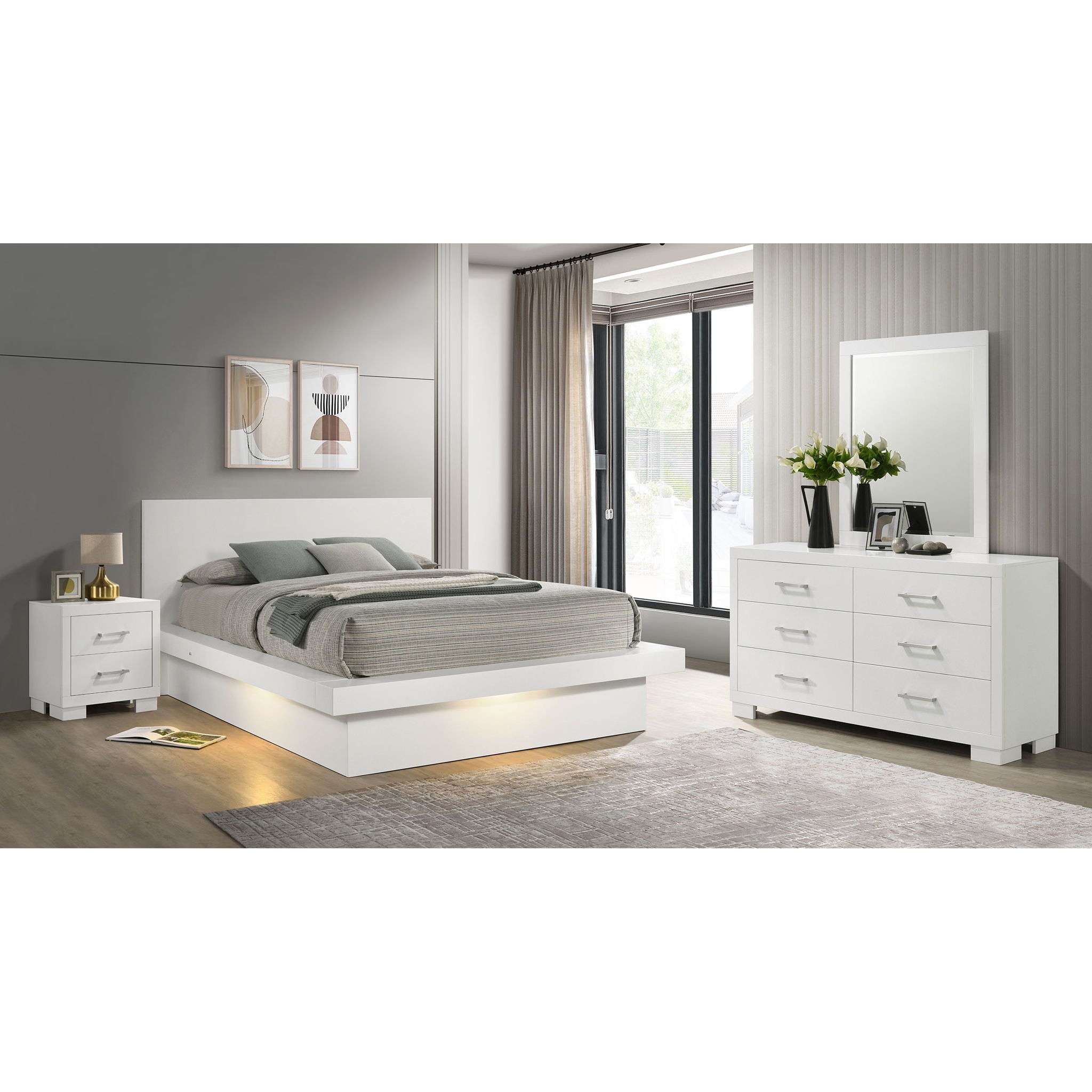 Tokyo - LED Bedroom Set