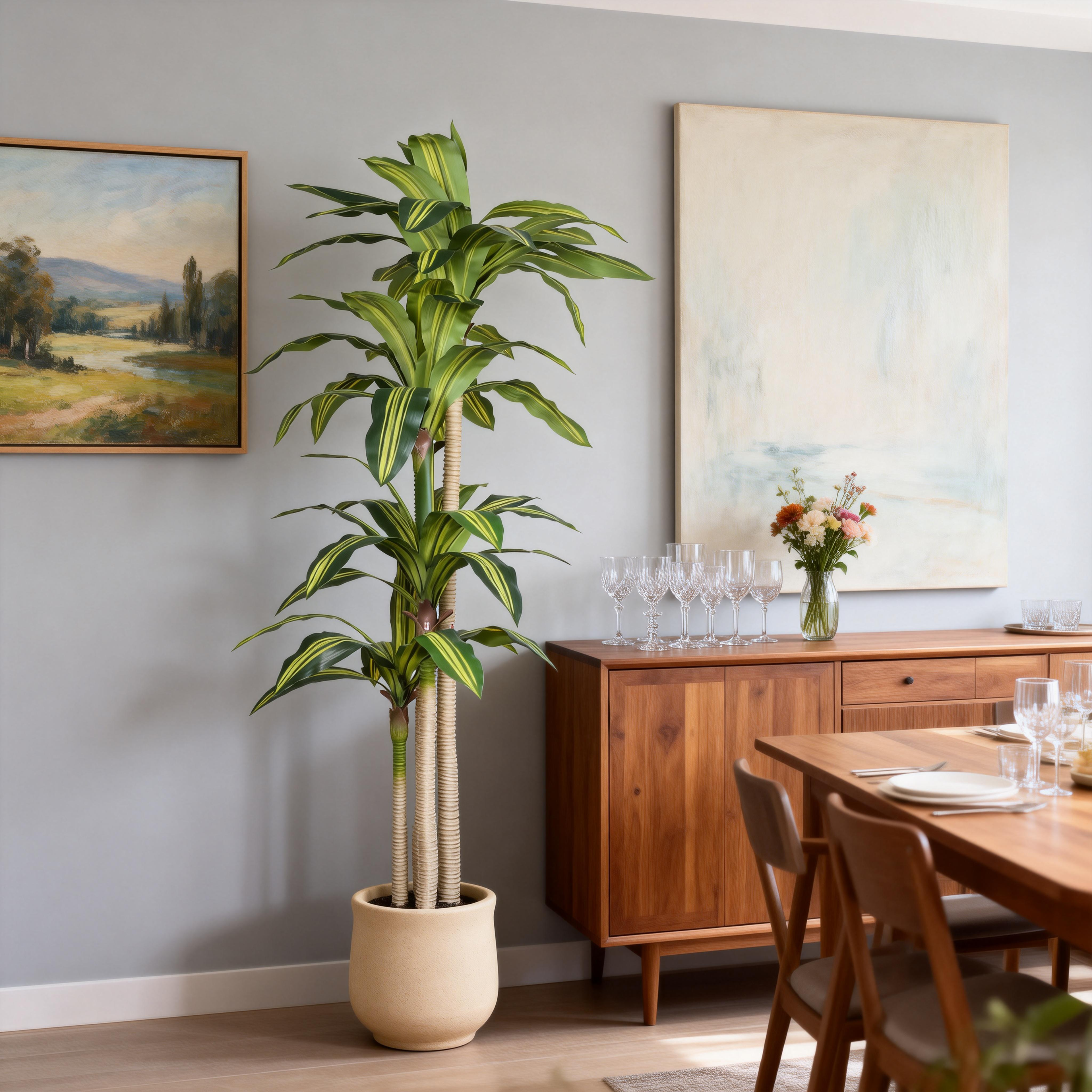 6' Artificial Dracaena Tree