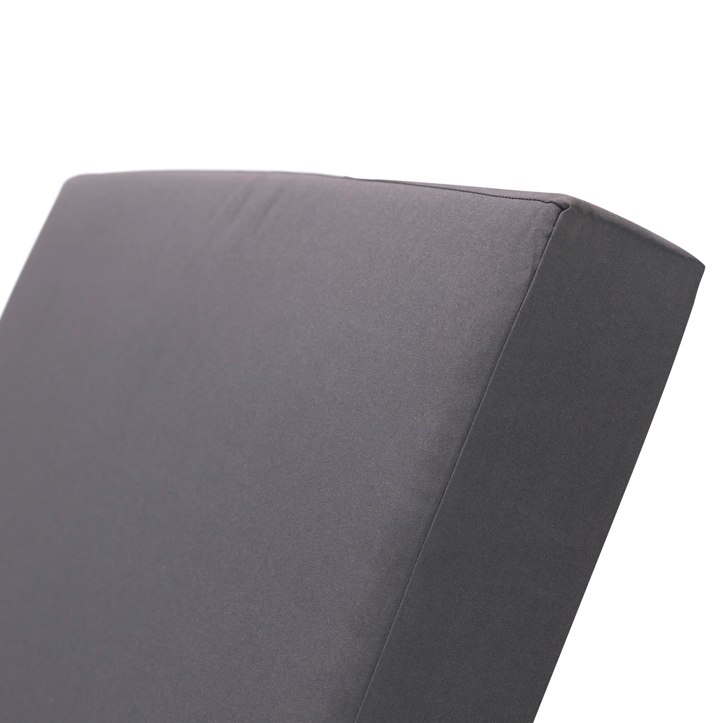 Gray Broadway Ian Chaise Lounge Cushion (Triple Folds)