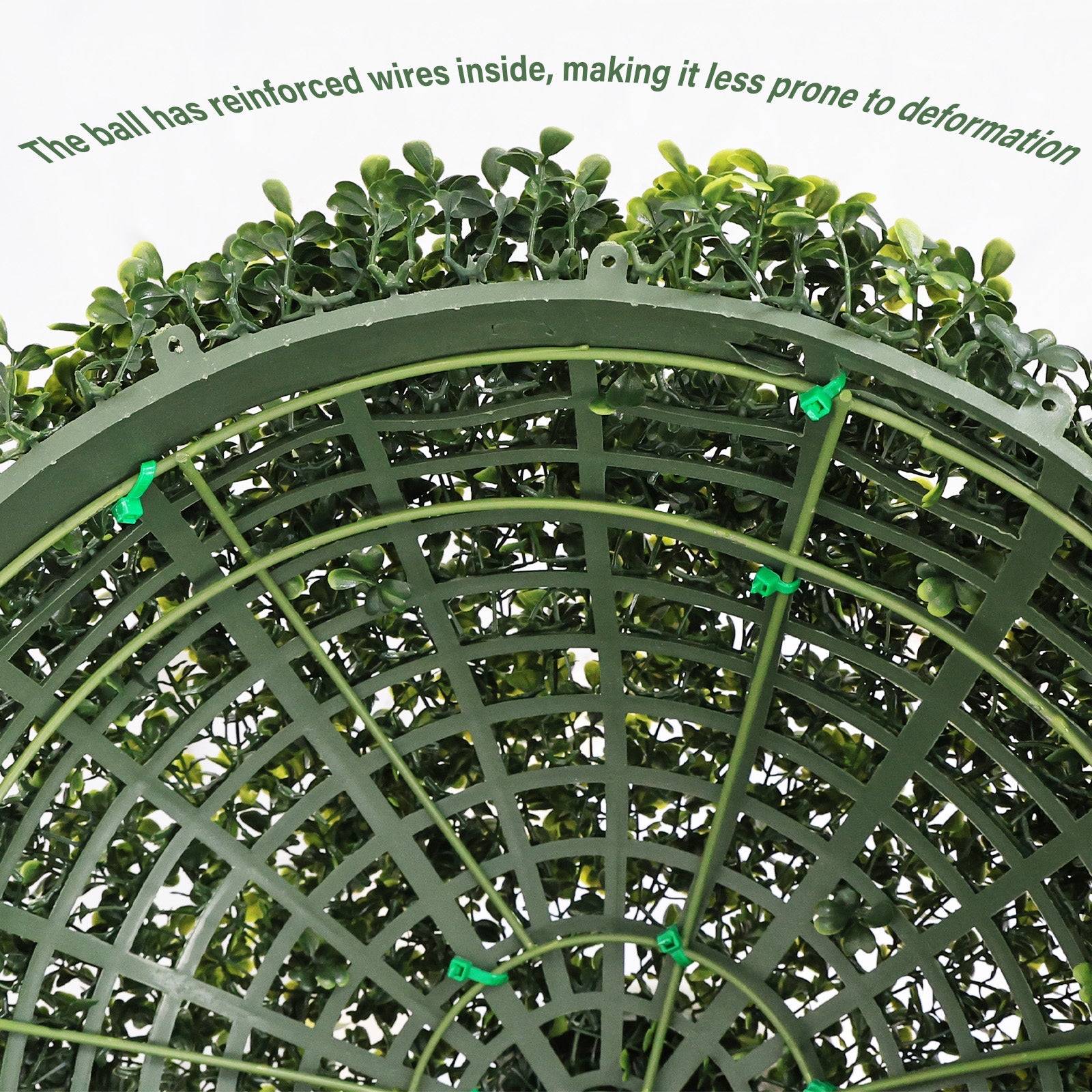 18.5In Dark Artificial Topiary Balls